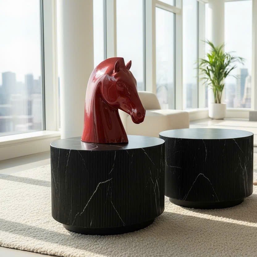 AS-02 - Horse Head Sculpture