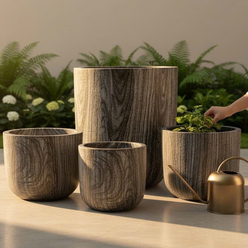PL-09 - Tapered Round Planter