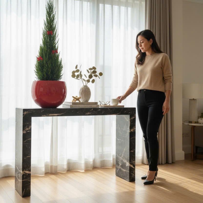TB-10 - Arch Console Table